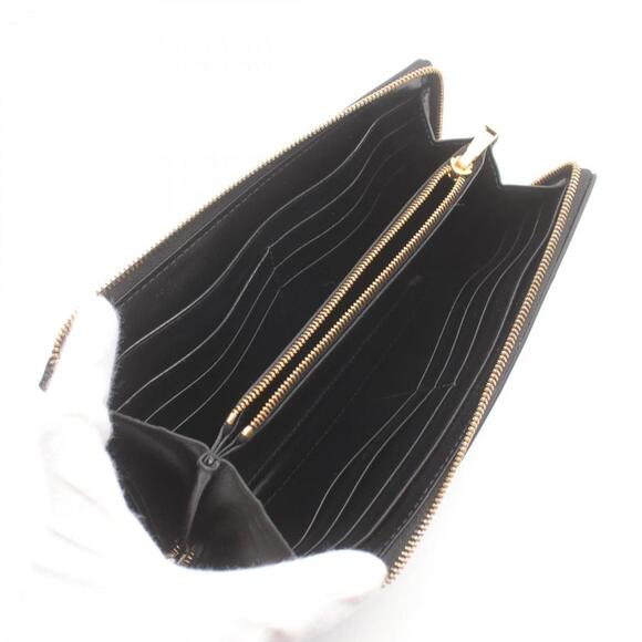 BOTTEGA VENETA Black Leather Intrecciato Wallet - Picture 4 of 5